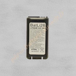 BATLI26 Pile Lithium 3.6v 4Ah LOgisty Hager