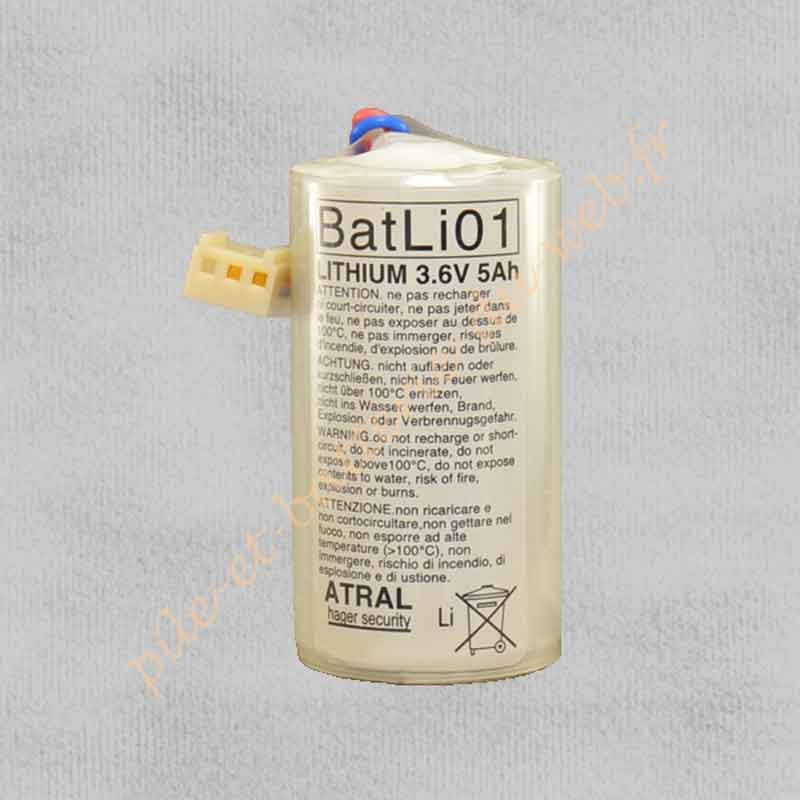 BATLI01 Pile Daitem 3.6 v 5 Ah BATLI01 Pile Daitem 3.6 v 5 Ah